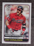 2020 Topps Big League #277 Josh Donaldson AW