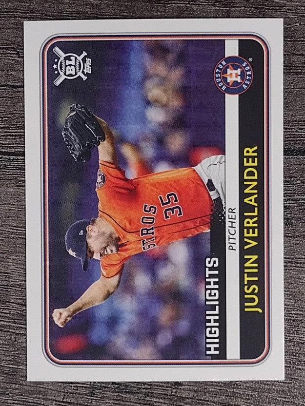 2020 Topps Big League #291 Justin Verlander HL