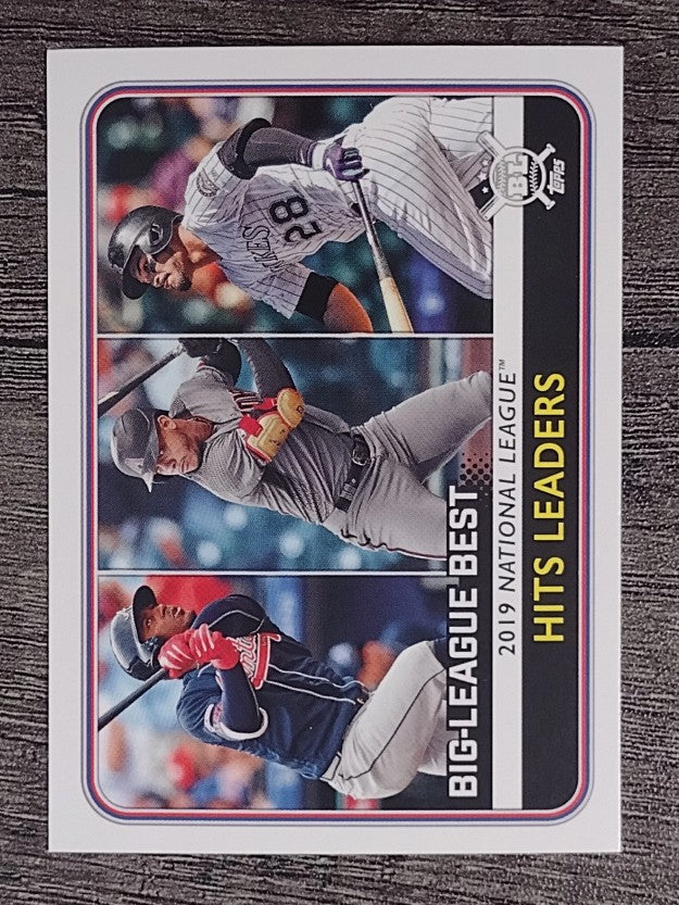 2020 Topps Big League #240 Nolan Arenado/Ketel Marte/Ozzie Albies LL