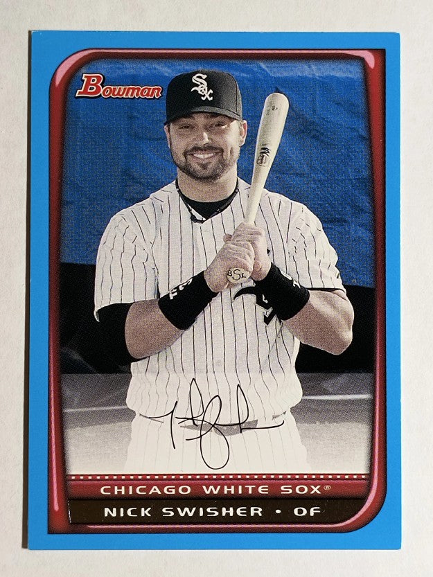 2008 Bowman Blue #112 Nick Swisher