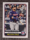 2020 Topps Big League #280 Nelson Cruz AW