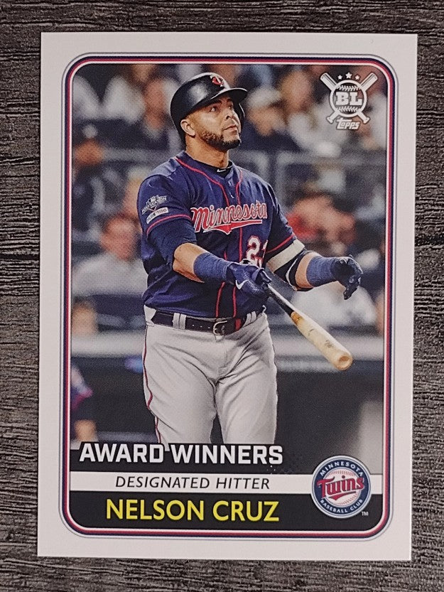 2020 Topps Big League #280 Nelson Cruz AW