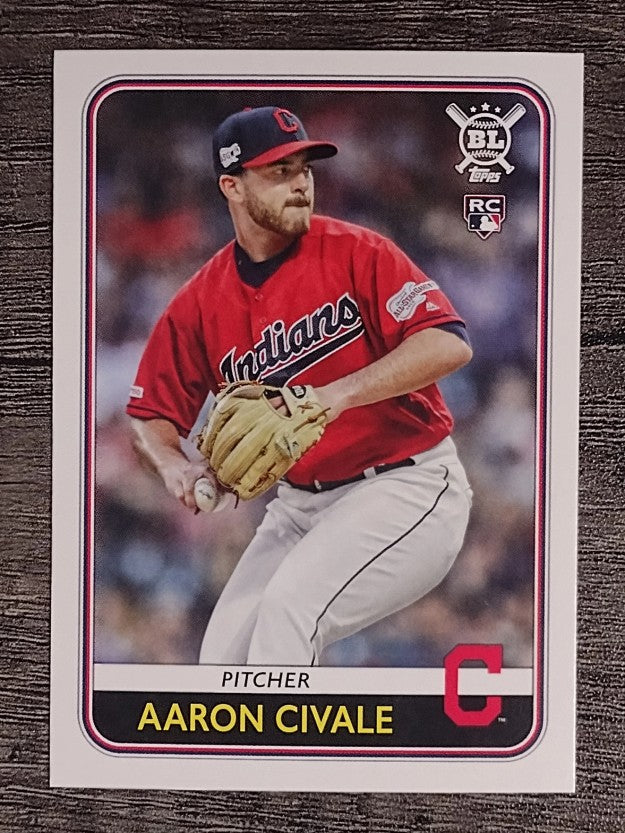 2020 Topps Big League #67 Aaron Civale RC