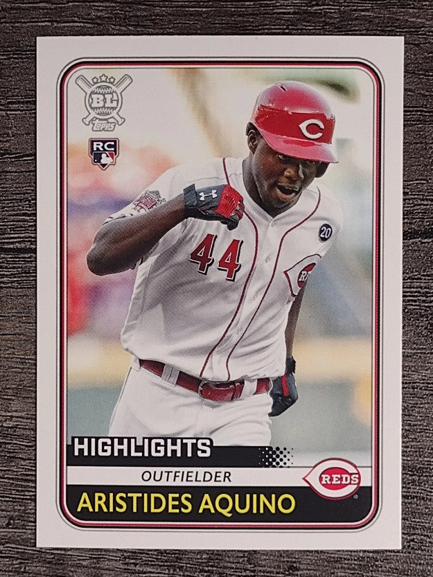 2020 Topps Big League #298 Aristides Aquino HL