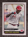 2020 Topps Big League #298 Aristides Aquino HL