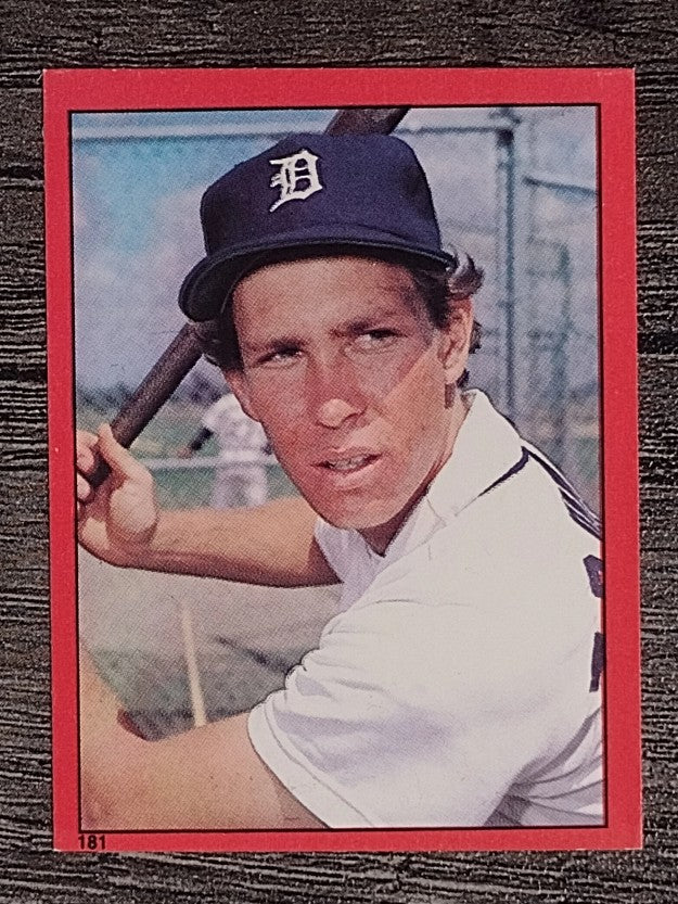 1982 Topps Stickers #181 Alan Trammell