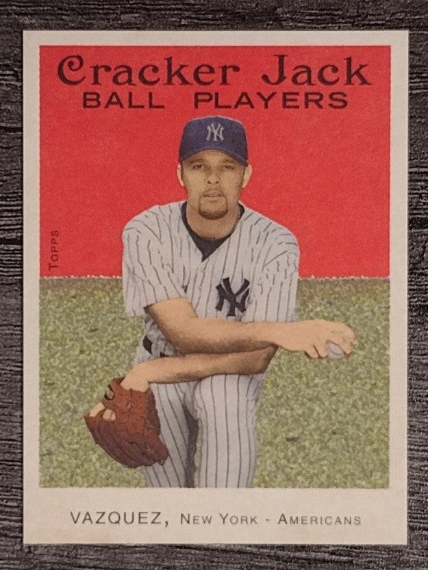 2004 Topps Cracker Jack Mini #112 Javier Vazquez