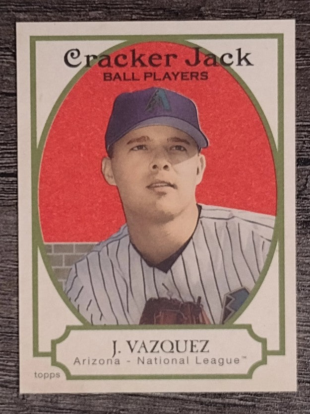 2005 Topps Cracker Jack Mini Red #53 Javier Vazquez
