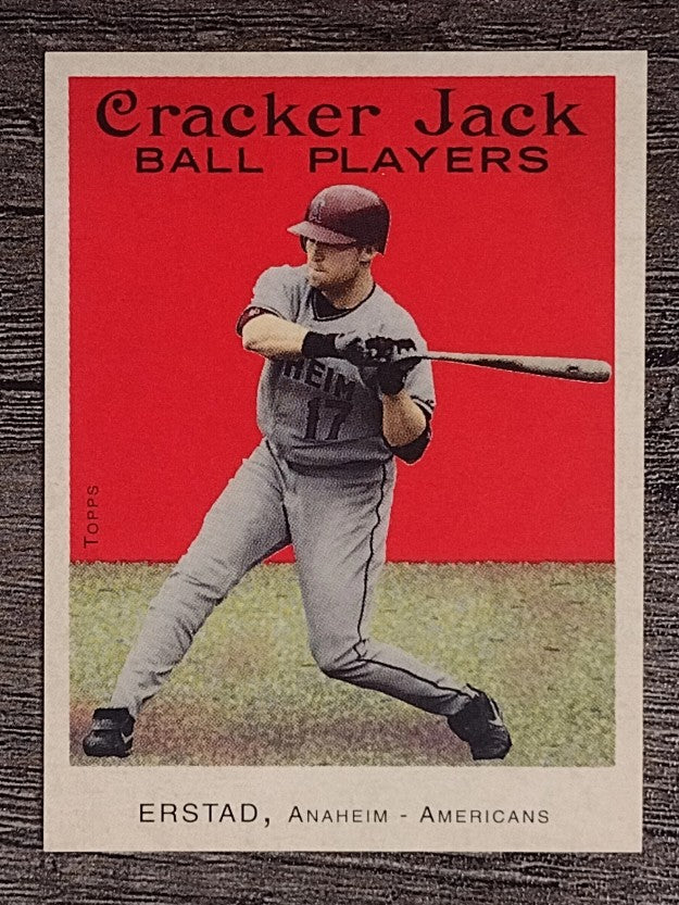 2004 Topps Cracker Jack Mini Stickers #118 Darin Erstad