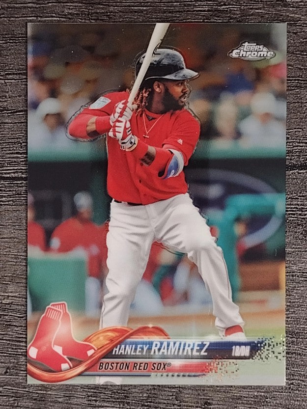 2018 Topps Chrome #59 Hanley Ramirez