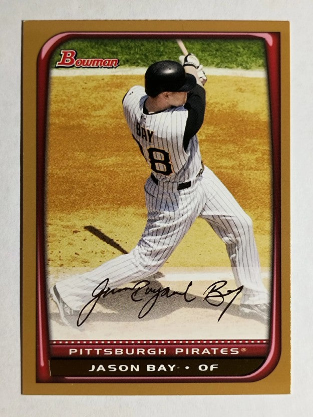 2008 Bowman Gold #11 Jason Bay