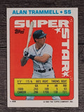 1990 Topps Sticker Backs #45 Alan Trammell