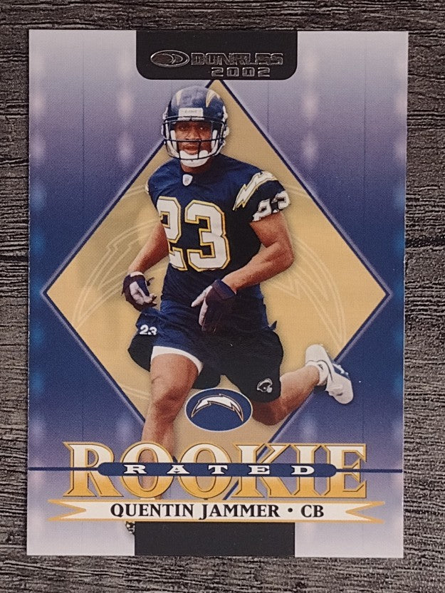 2002 Donruss #289 Quentin Jammer RC