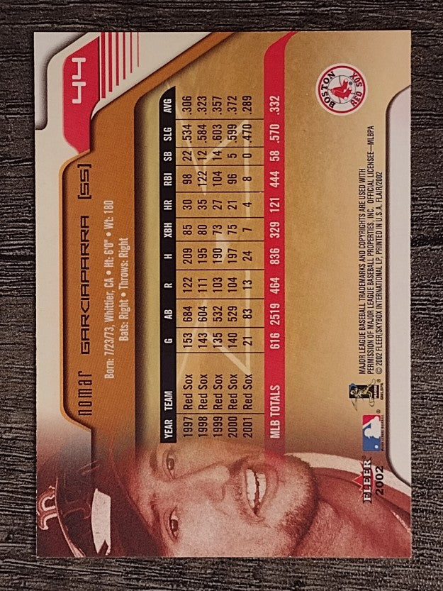 2002 Flair #44 Nomar Garciaparra