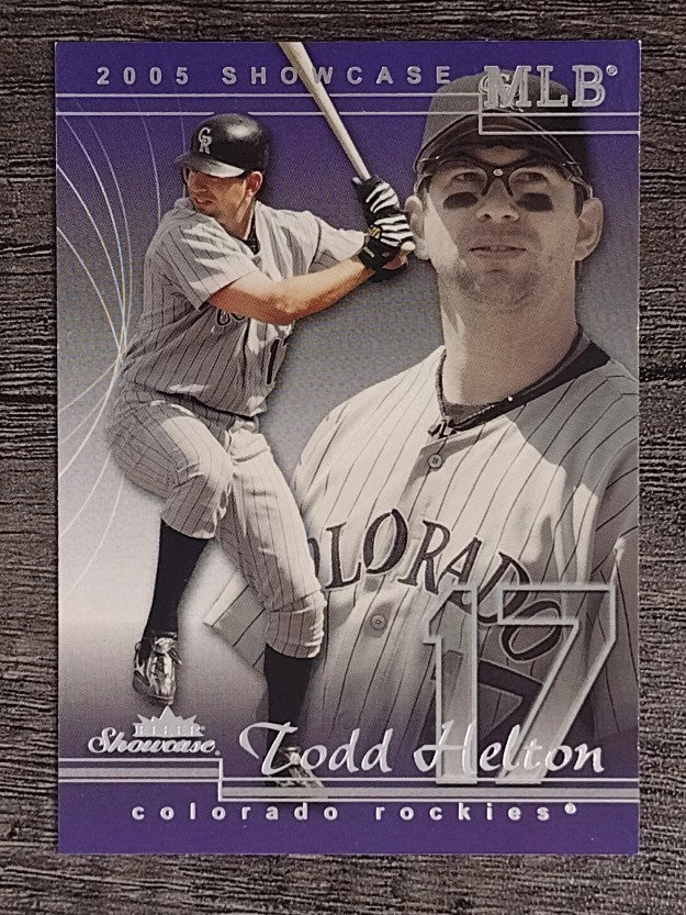 2005 Fleer Showcase #74 Todd Helton