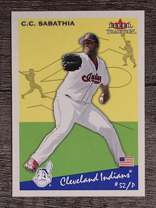 2002 Fleer Tradition #20 C.C. Sabathia SP
