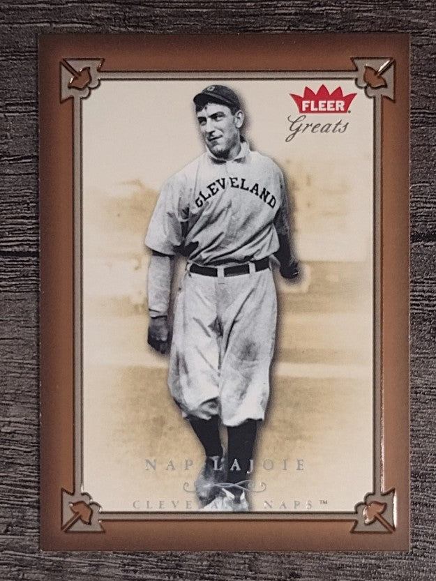 2004 Greats of the Game #92 Nap Lajoie
