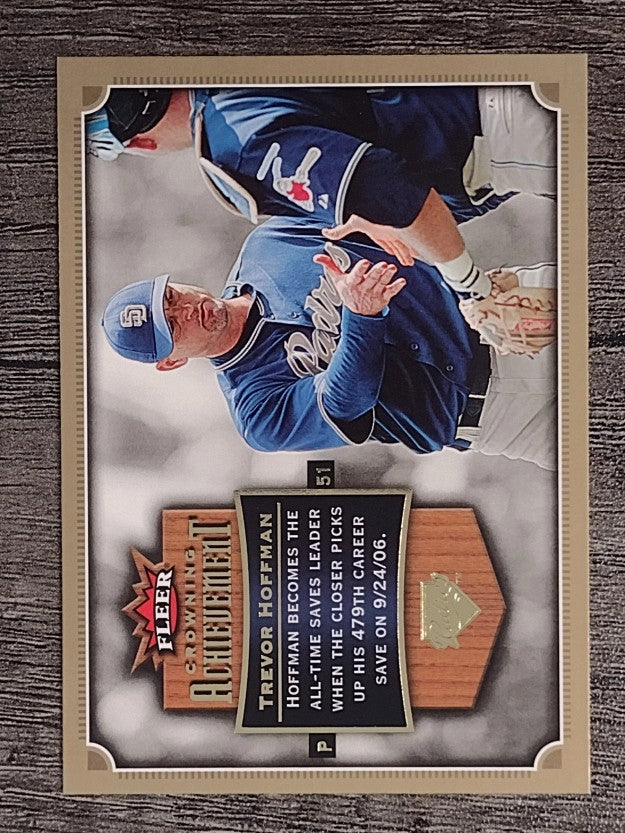 2007 Fleer Crowning Achievement #TH Trevor Hoffman