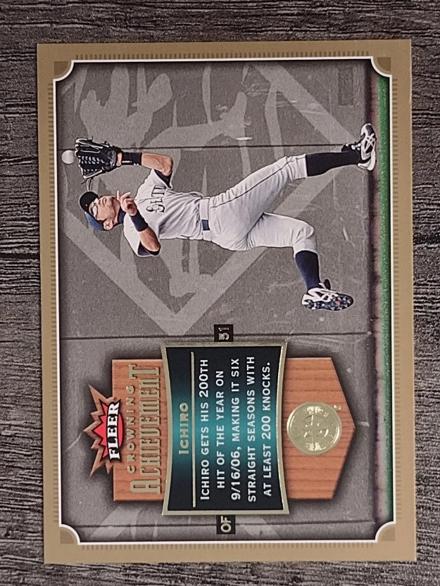 2007 Fleer Crowning Achievement #IS Ichiro Suzuki