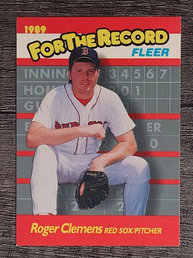 1989 Fleer For The Record #2 Roger Clemens (NM)