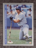 1993 Fleer Fruit of the Loom #9 Jose Canseco