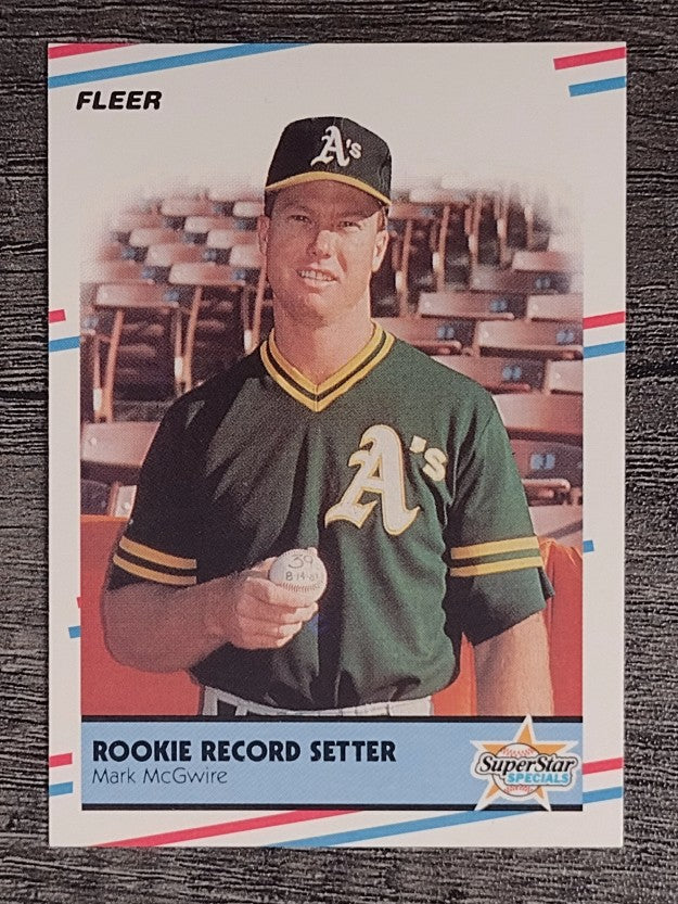 1988 Fleer #629 Mark McGwire HL
