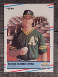 1988 Fleer #629 Mark McGwire HL