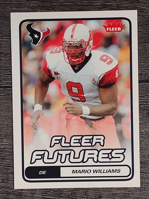 2006 Fleer #169 Mario Williams RC