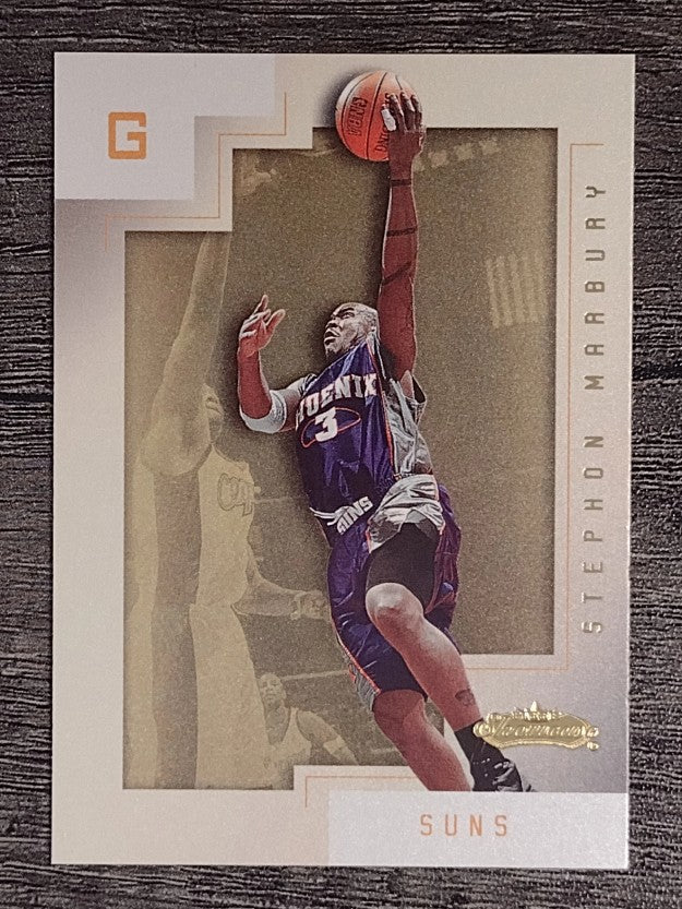 2001-02 Fleer Showcase #22 Stephon Marbury