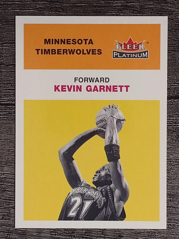 2001-02 Fleer Platinum #54 Kevin Garnett