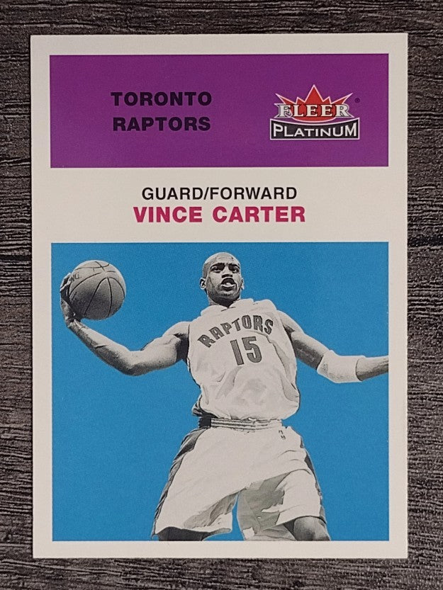 2001-02 Fleer Platinum #20 Vince Carter