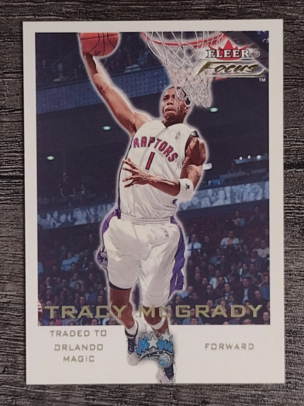2000-01 Fleer Focus #56 Tracy McGrady
