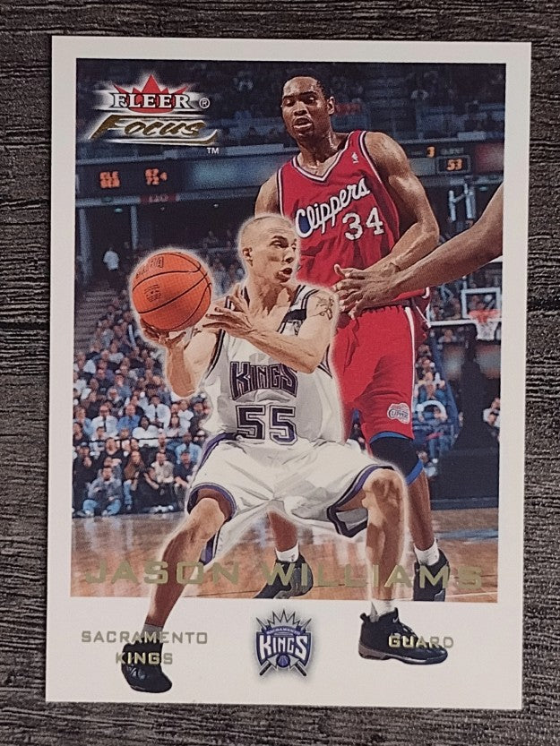 2000-01 Fleer Focus #89 Jason Williams