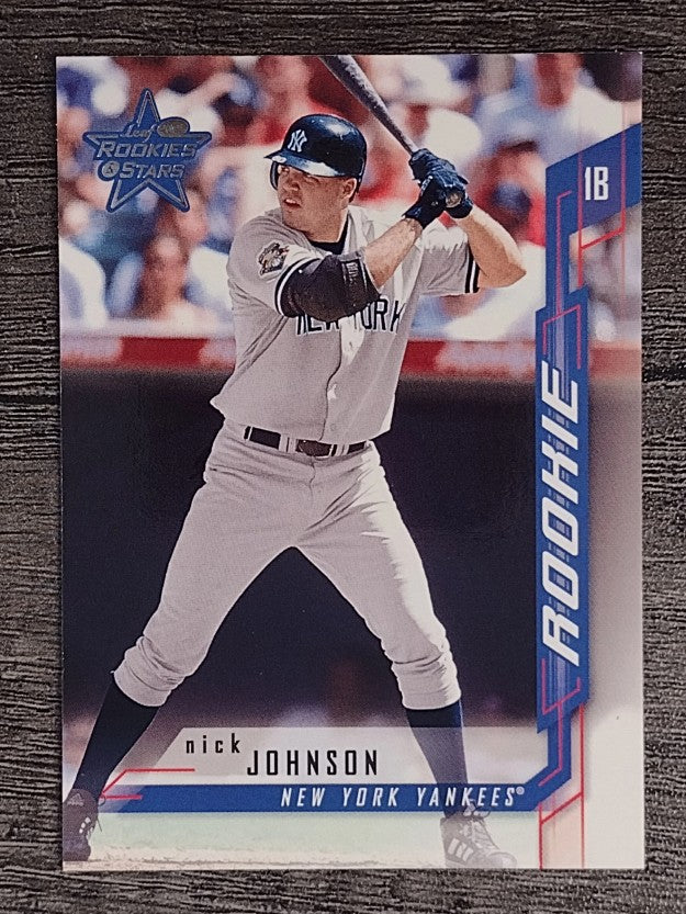 2001 Leaf Rookies and Stars #130 Nick Johnson (NM)