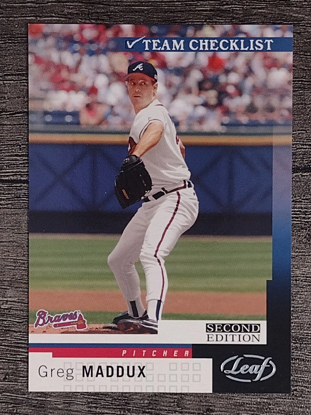 2004 Leaf Second Edition #287 Greg Maddux TC (NM)
