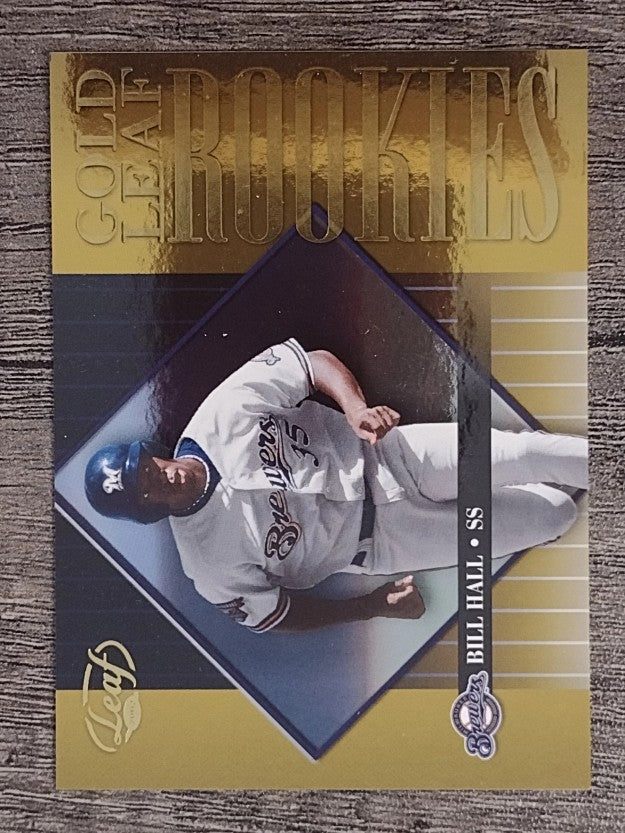 2002 Leaf Gold Rookies #7 Bill Hall