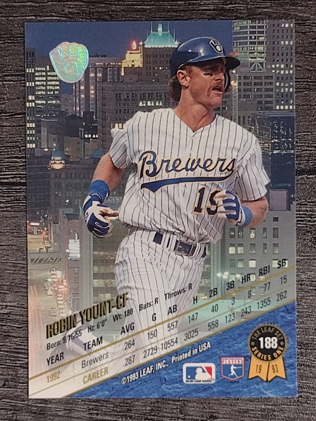 1993 Leaf #188 Robin Yount
