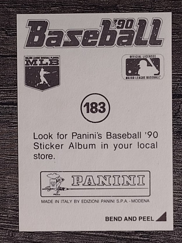 1990 Panini Stickers #183 Kirby Puckett