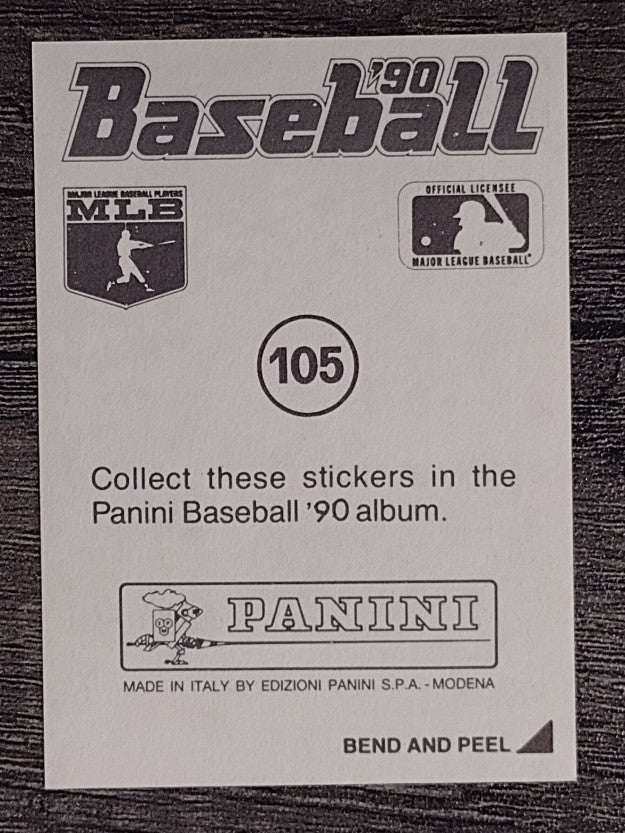 1990 Panini Stickers #105 Kirby Puckett