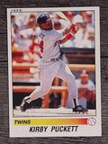 1990 Panini Stickers #105 Kirby Puckett