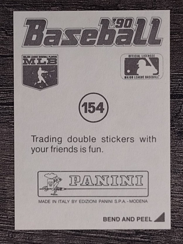 1990 Panini Stickers #154 Randy Johnson