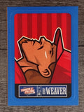2013 Triple Play Stickers Blue #6 Jered Weaver