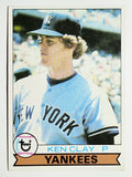 1979 Topps #434 Ken Clay (EX)