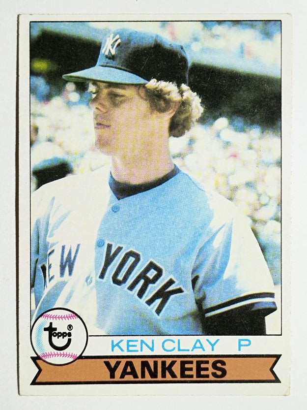 1979 Topps #434 Ken Clay (EX)