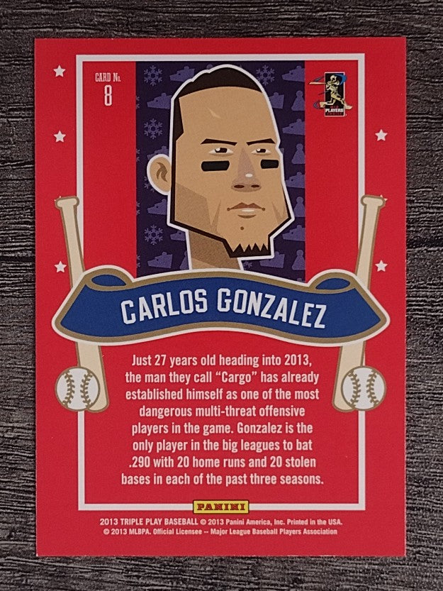 2013 Triple Play All-Stars #8 Carlos Gonzalez