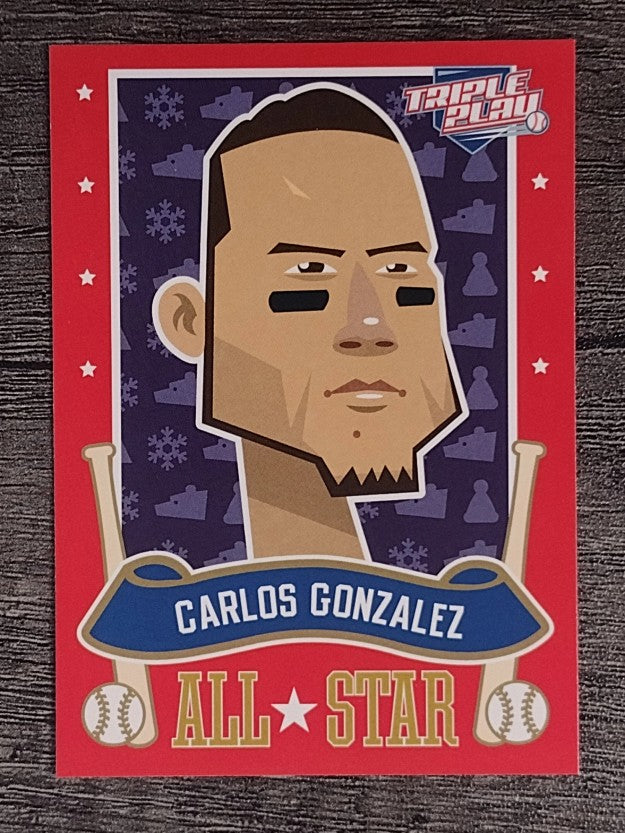 2013 Triple Play All-Stars #8 Carlos Gonzalez