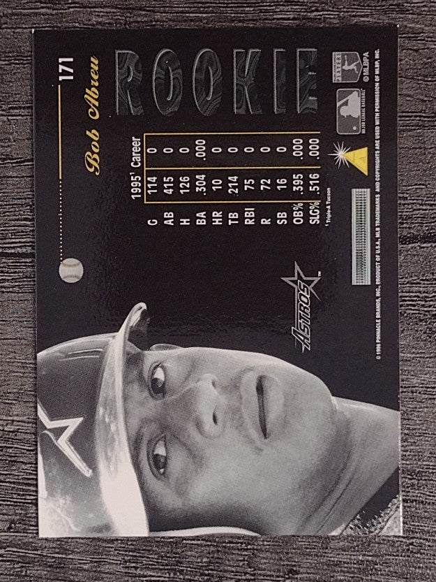 1996 Pinnacle Aficionado #171 Bob Abreu