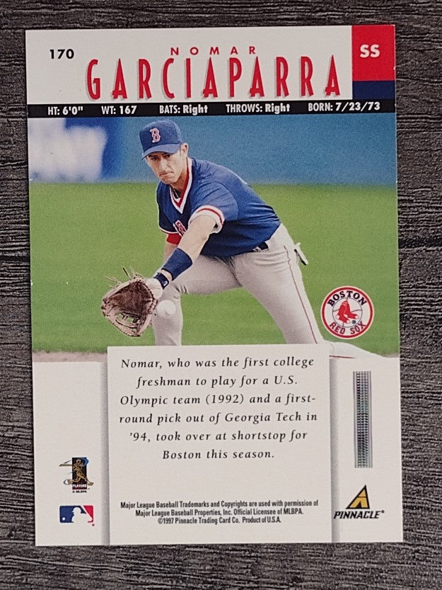 1997 New Pinnacle #170 Nomar Garciaparra