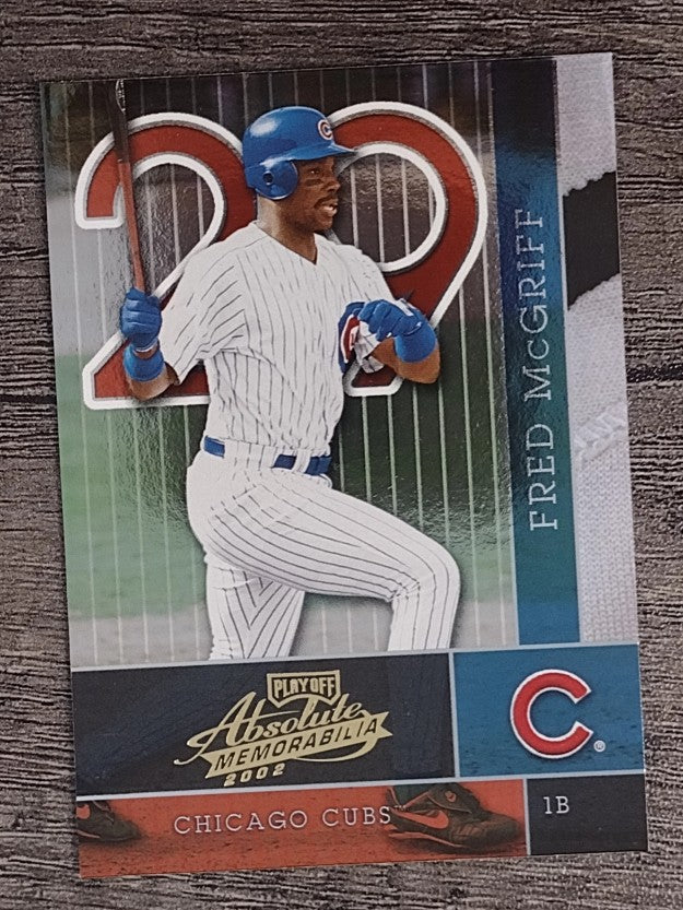 2002 Absolute Memorabilia #29 Fred McGriff