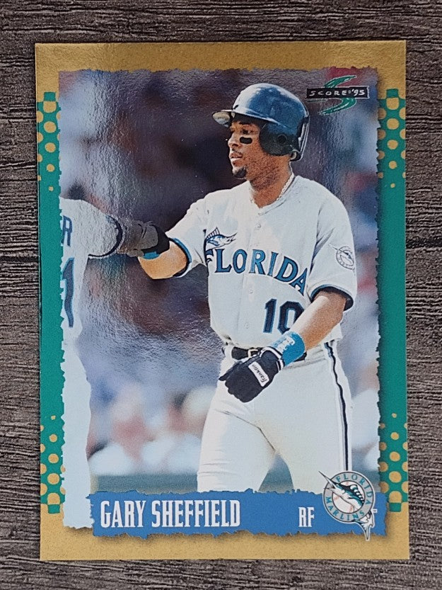 1995 Score Gold Rush #340 Gary Sheffield